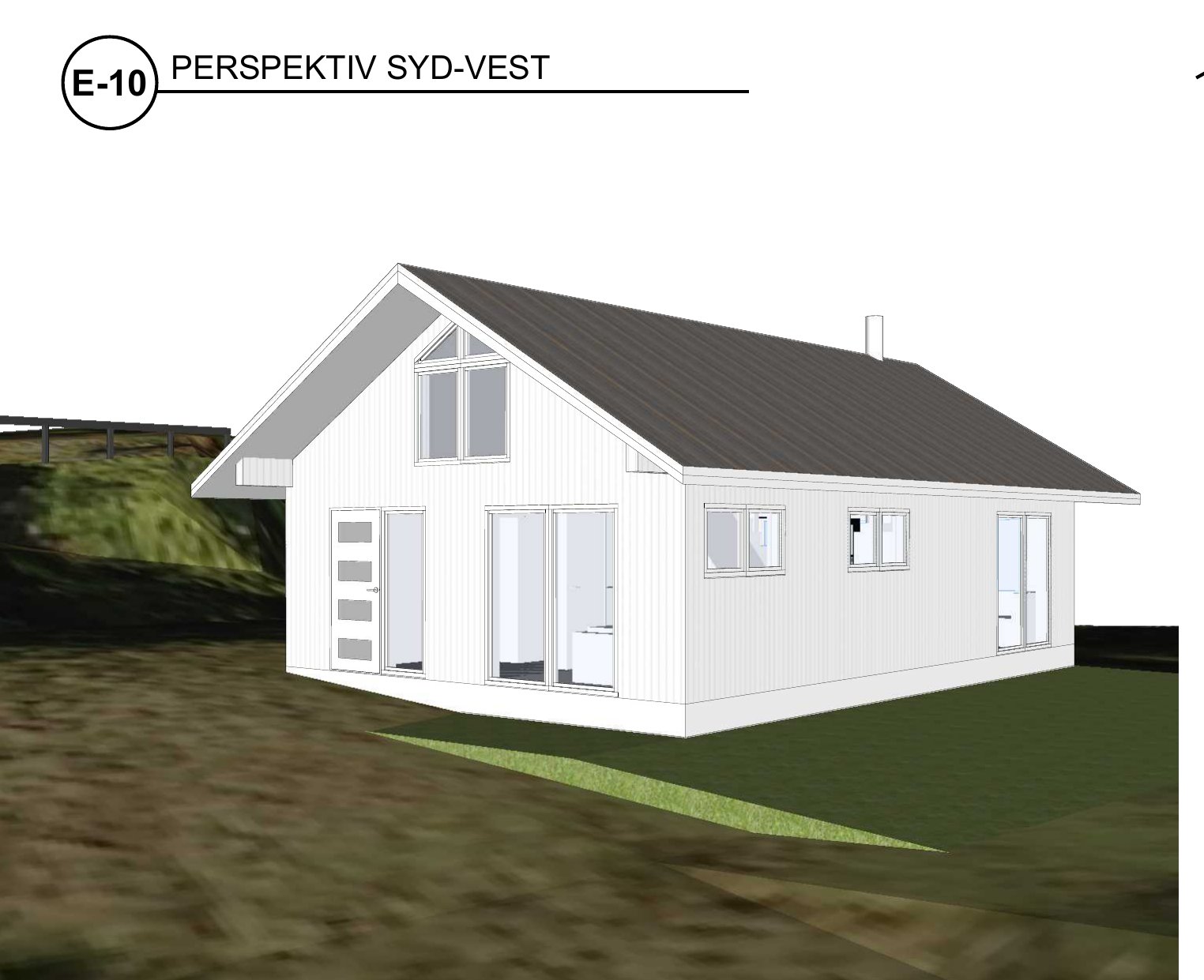 Haugenveien, Siggerud – perspektiv